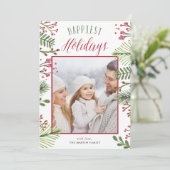 休日紅葉 |フォトカード シーズンカード (スタンド正面)