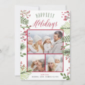 休日紅葉 |フォトコラージュカード シーズンカード (正面)