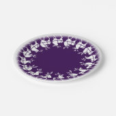 休日紙プレートフェスティバルトナカイパーティープレート ペーパープレート (アングル)