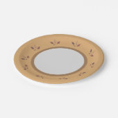 休日紙プレート ペーパープレート (アングル)