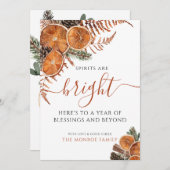 休日素朴自然インスパイア シーズンカード (正面/裏面)