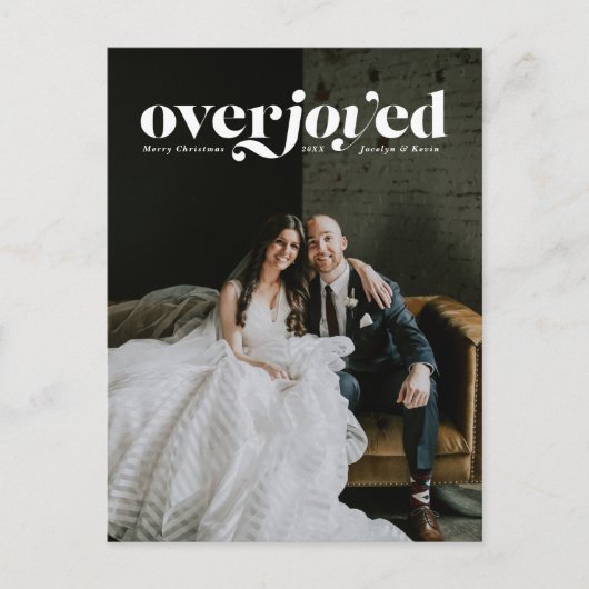 休日結婚の発表葉書 シーズンポストカード (正面)