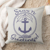 休日航海の | Seas 'n Greetings クッション (ブランケット)