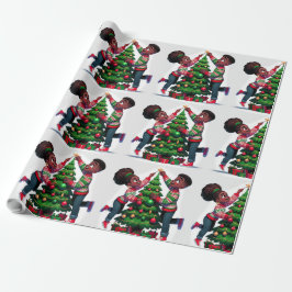 休日調和 ラッピングペーパー