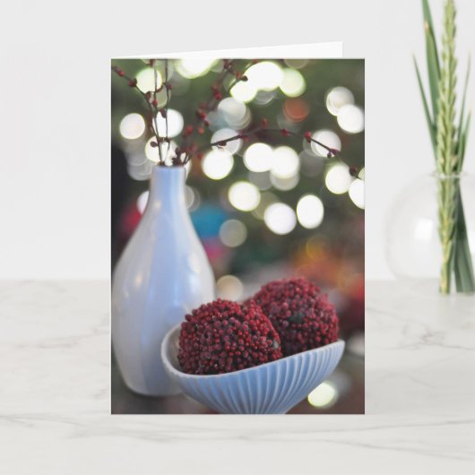 休日赤と白 シーズンカード (正面)