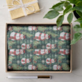 休日雪だるまティッシュペーパーティッシュペーパー 薄葉紙 (ギフト)