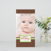 休日頭が切れるフォトカード::サインポスト2P シーズンカード (スタンド正面)