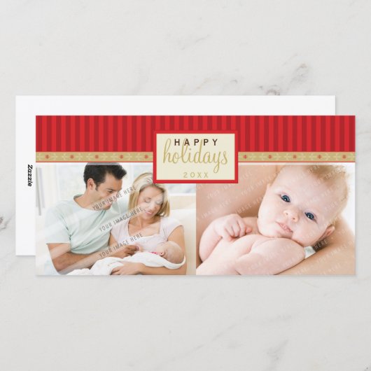 休日頭が切れるフォトカード:: signpost 1L シーズンカード (正面/裏面)