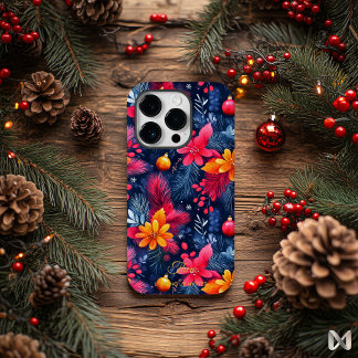 休日鮮やか応援-フェスティバル花模様オーナメント Case-Mate iPhone 14 PROケース