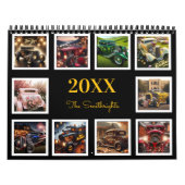 休日20XXの季節のホットロッド カレンダー (カバー)