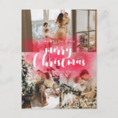 休日3の写真 |メリーモダンクリスマス ポストカード (正面)