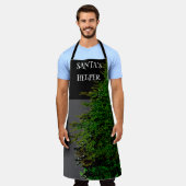 休日 エプロン (着用した状態)