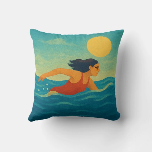 休日 クッション (裏面)