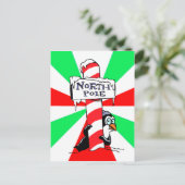 休日 |クリスマスグリーティングカード シーズンポストカード (スタンド正面)