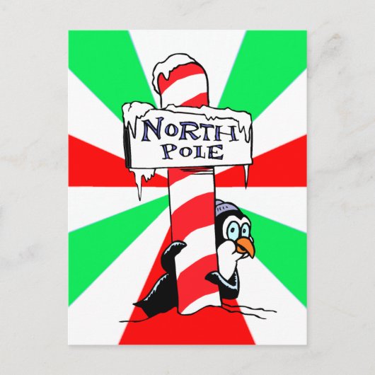 休日 |クリスマスグリーティングカード シーズンポストカード (正面)