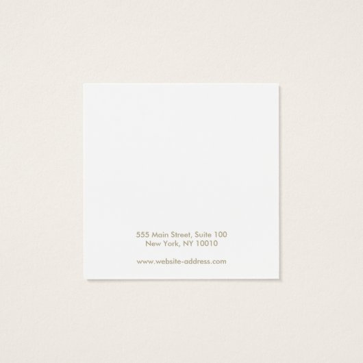 休日,クリスマススタッドイヤリングディスプレイカード (裏面)