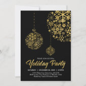 休日/クリスマスパーティの招待状カード 招待状 (正面)