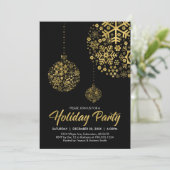 休日/クリスマスパーティの招待状カード 招待状 (スタンド正面)