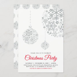 休日/クリスマスパーティの招待状カード 招待状