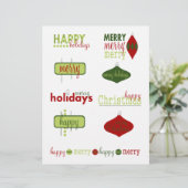 休日/クリスマス文字 (スタンド正面)