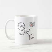 休日 コーヒーマグカップ (左)