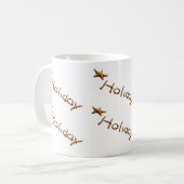 休日 コーヒーマグカップ (正面左)