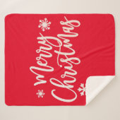 休日 シェルパブランケット (正面(横))