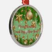 休日 メタルオーナメント (右)