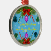 休日 メタルオーナメント (右)