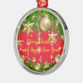 休日 メタルオーナメント (左)