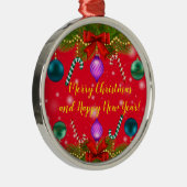 休日 メタルオーナメント (右)