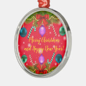 休日 メタルオーナメント (左)