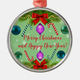 休日 メタルオーナメント