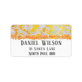 休日 ラベル (正面)