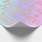 休日，レジャー，光沢，金属，聖なる書物、 経典,金ゴールド, ラッピングペーパー (角)