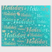 休日，レジャー，光沢，金属，聖なる書物、 経典,金ゴールド, ラッピングペーパー (フラット)