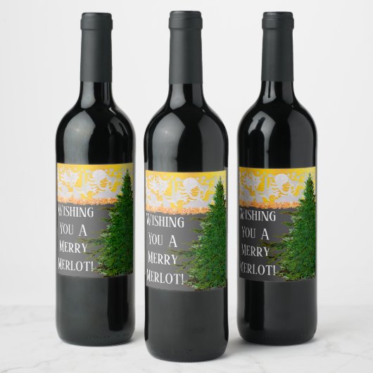 休日 ワインラベル (ボトル)