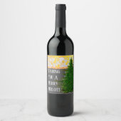 休日 ワインラベル (正面)