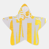 休日 星シール (正面)