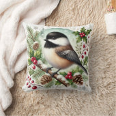 休日《鳥》アメリカゴガラ クッション (ブランケット)