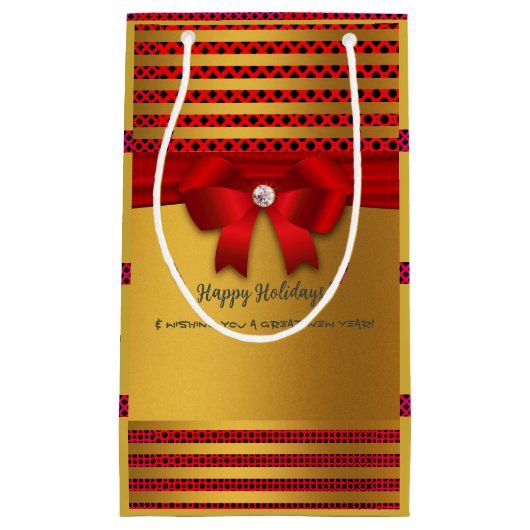 休暇とかお正月とかそのほか色々 スモールペーパーバッグ (正面)