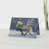 休暇に向けて歩く カード (正面)