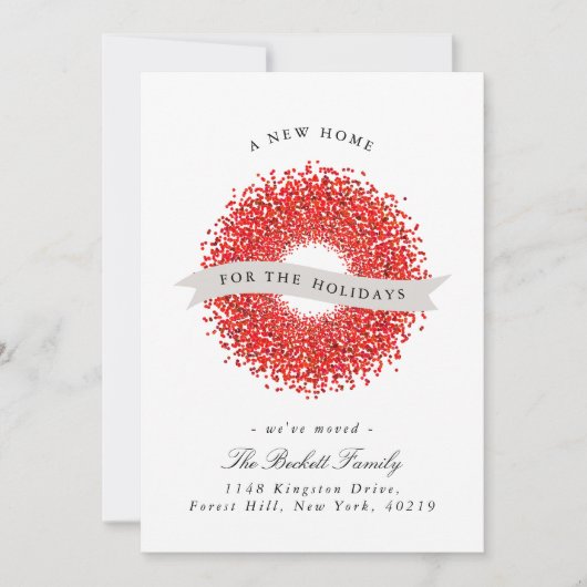 休暇のための新しい家 |お知らせ シーズンカード (正面)