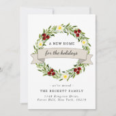 休暇のための新しい家 |お知らせ シーズンカード (正面)