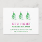 休暇のための新しい家 |お知らせ ポストカード (正面)