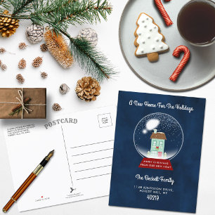 休暇のための新しい家 お知らせ 案内ポストカード