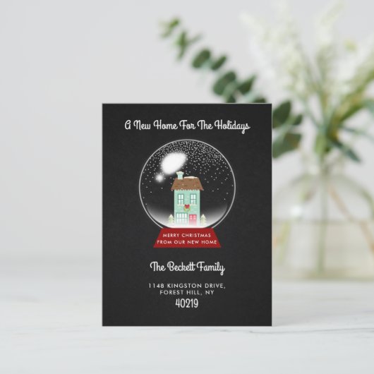 休暇のための新しい家 |お知らせ 案内ポストカード (スタンド正面)