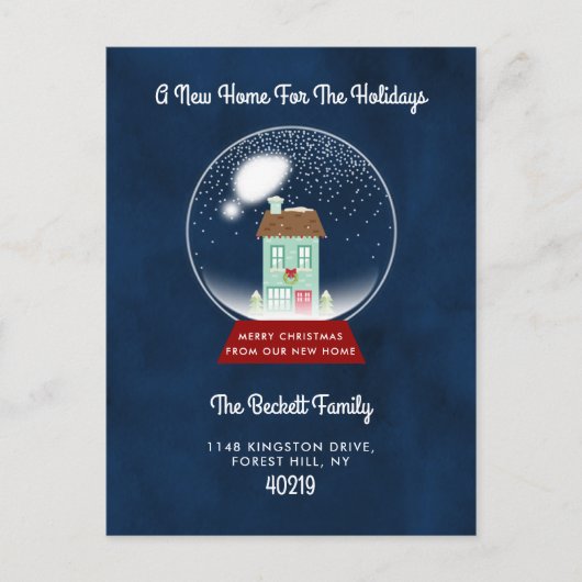 休暇のための新しい家 |お知らせ 案内ポストカード (正面)