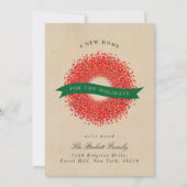 休暇のための新しい家 |クラフ素朴ト移動 シーズンカード (正面)