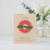 休暇のための新しい家 |クラフ素朴ト移動 案内ポストカード (スタンド正面)